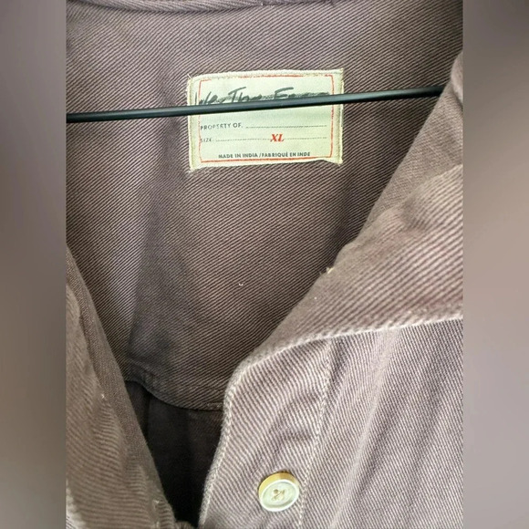 Free People Brown Button Down Shirt - Picture 16 of 16